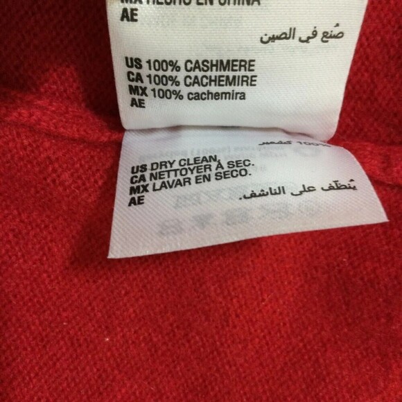 Charter Club Cashmere Luxury Women Crew Neck Pullover Sweater Red Sz L Petite - Picture 11 of 13